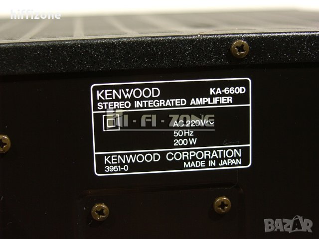УСИЛВАТЕЛ  Kenwood ka-660d /2 , снимка 10 - Ресийвъри, усилватели, смесителни пултове - 43018448