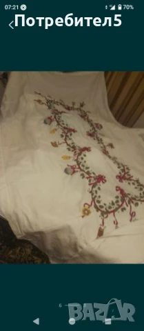 Ръчно изработени покривки, снимка 4 - Покривки за маси - 50643361