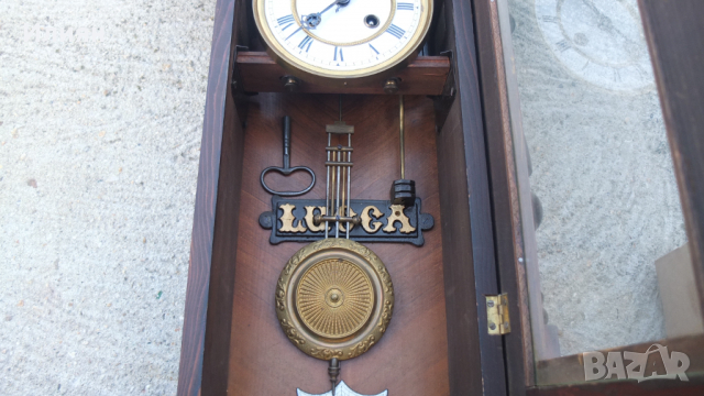 Стенен часовник , снимка 5 - Антикварни и старинни предмети - 36530181