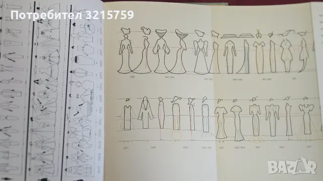 1972г. Книга -История на костюма М. Мерцалева, снимка 10 - Художествена литература - 50418523