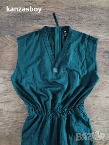 g-star wide leg v jumpsuit s/l wmn - страхотен дамски гащеризон КАТО НОВ М, снимка 4 - Гащеризони - 50798599