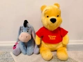 Плюшени играчки Мечо Пух и Йори , снимка 1