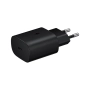 Оригинален адаптер Samsung 25W USB-C, EP-TA800NBE 220V Super Fast Charging в плик, Черен , снимка 1