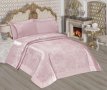 Луксозни покривки за легло с долен чаршаф и 4 калъфки, снимка 1 - Спално бельо - 42961157