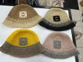 Loewe Плетена Плажна Лятна Шапка - Налични Различни Цветове Код E522, снимка 3