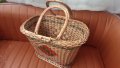 Плетена кошница, правоъгълна от едно време, снимка 6