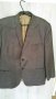 Елегантно мъжко сако в приятен кафяво-сив цвят-ХХЛ, снимка 3