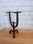 Стар свещник от ковано желязо, снимка 8