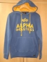 Alpha Industries мъжки син суичър с качулка размер S , снимка 5