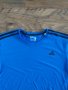  adidas blue Essential 3 Stripe - страхотна мъжка тениска, снимка 10