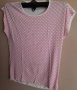 Дамска памучна блуза, снимка 1 - Тениски - 28551073