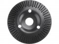 Карвинг диск рашпила за дърво за ъглошлайф, 125x3x22,2mm, средни насечки, 8803706, EXTOL PREMIUM