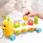 Играчка за дърпане - Гъсеница, снимка 2