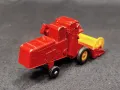СТАРА РЕТРО МЕТАЛНА КОЛИЧКА MATCHBOX ENGLAND CLAAS COMBINE HARVESTER, снимка 4