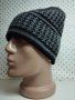 Мъжка плетена шапка - мпш4, снимка 1 - Шапки - 43296481