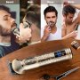Нов Мъжки акумулаторен тример самобръсначка за брада , снимка 3