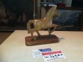 поръчан-дървен кон-20х20х9см-внос швеицария, снимка 9