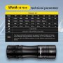 Wurkkos TS10 Mini EDC фенерче 1400 лумена Anduril 2, снимка 3