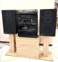 🔊Ретро аудио система сет PIONEER - усилвател, CD плеър, двукасетъчен дек, тунер, грамофон и колони, снимка 1