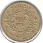 Tunisia-1 Franc-1360(1941)-KM# 247-Chambers of Commerce, снимка 1