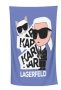 Karl lagerfeld луксозна плажна кърпа , снимка 1