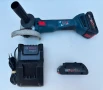 Bosch GWX 18V-10 P - Безчетков ъглошлайф 2x18V 4.0Ah ProCore, снимка 1