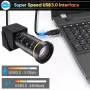 Svpro HDMI USB камера 4K 60fps USB3.0, 5-50 мм телефото обектив, 10х, снимка 3