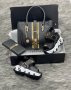 Дамска чанта портфейл и сандали Versace код 115, снимка 1 - Сандали - 33559479