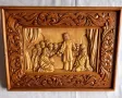 Дърворезба " Господната вечеря" , снимка 2