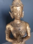 50см-8кг будистка фигура/стара азиатска-тайландска бронзова скулптура/статуетка на божество/ангел, снимка 8