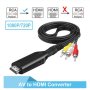 AV към HDMI конвертор на аналогов сигнал към HDMI цифров, снимка 1 - Части и Платки - 40355989
