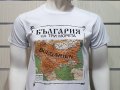 Нова мъжка тениска с дигитален печат България на три морета, снимка 3