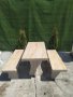 Градинска маса с пейки - градински комплект, сет ” КАПУЧИНО ”, снимка 1