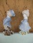 Лот от 2 бр. порцеланови фигури "Момче и момиче", снимка 2