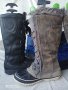 КАТО НОВИ  водоустойчиви апрески SOREL® Snow Boots original, 35 - 36 топли боти,100% естествена кожа, снимка 5