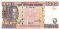 1000 франка 1998, Гвинея, снимка 1 - Нумизматика и бонистика - 38372488