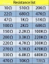 Комплект резистори 300, 500 или 600 броя, снимка 6