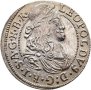 Монета Австрия 3 Кройцера 1677 г. Леополд I