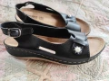 Сандали дамски нови черни N38, снимка 2