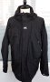 Helly Hansen - мъжко водоустойчиво/втъро устойчиво черно яке  с качулка размер 2XL, снимка 1 - Якета - 44016299