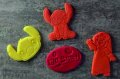 Лило и Стич lilo stitch Нала Пластмасов резец форма за тесто бисквитки фондан торта, снимка 2