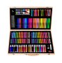 Комплект за рисуване и оцветяване в дървен куфар /180 части
komplekt za risuvane 
, снимка 4
