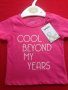 тениска за момиче 0-3мес, снимка 1 - Бебешки блузки - 26225608
