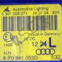 Ляв ксенонов фар AUDI A3 (8PA) (2004-2008) ID: 88703, снимка 4