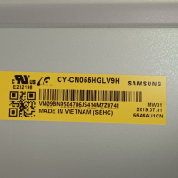 Samsung UE55RU7372U със счупен екран-BN41-02703A BN94-14277M/BN44-00932Q/NU7100/CY-CN055HGLV9H, снимка 5 - Части и Платки - 44891825