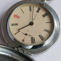 Джобен часовник Молния СССР , снимка 2 - Антикварни и старинни предмети - 43886064