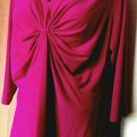 Еластична цикламена блуза 🌸XL р-р👚 арт.346🍀, снимка 1 - Блузи с дълъг ръкав и пуловери - 27968063
