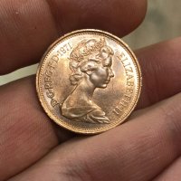 2New Pence 1971год много рядка монета , снимка 2 - Нумизматика и бонистика - 43675205