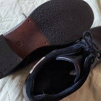 Дамски черни обувки Real, естествена кожа, 39 номер, снимка 4 - Дамски елегантни обувки - 39038067