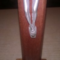 поръчан-Кръст С ХРИСТОС от дърво и метал на поставка-25Х11Х4СМ, снимка 8 - Колекции - 27388261